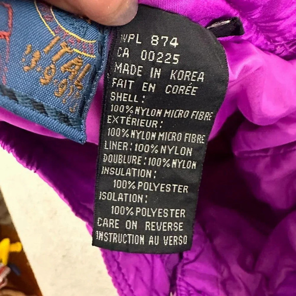 Vintage Skiing Passport Snow Pants Womens 26 x 31 Barbiecore High Waist Ski - Picture 12 of 16